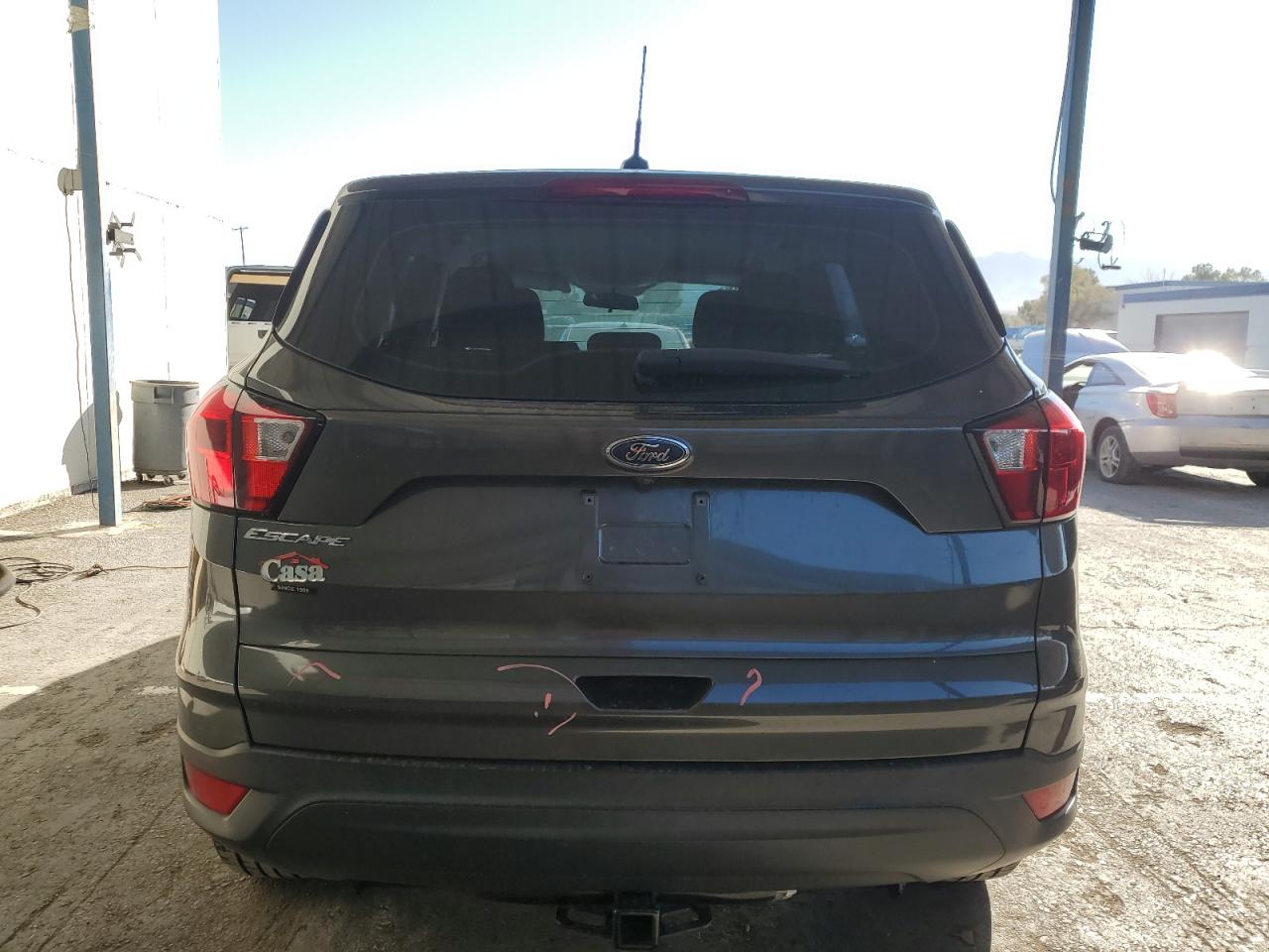 2019 Ford Escape VIN 1FMCU0F76KUA24784 Copart auction photo, front end damage thumbnail 6