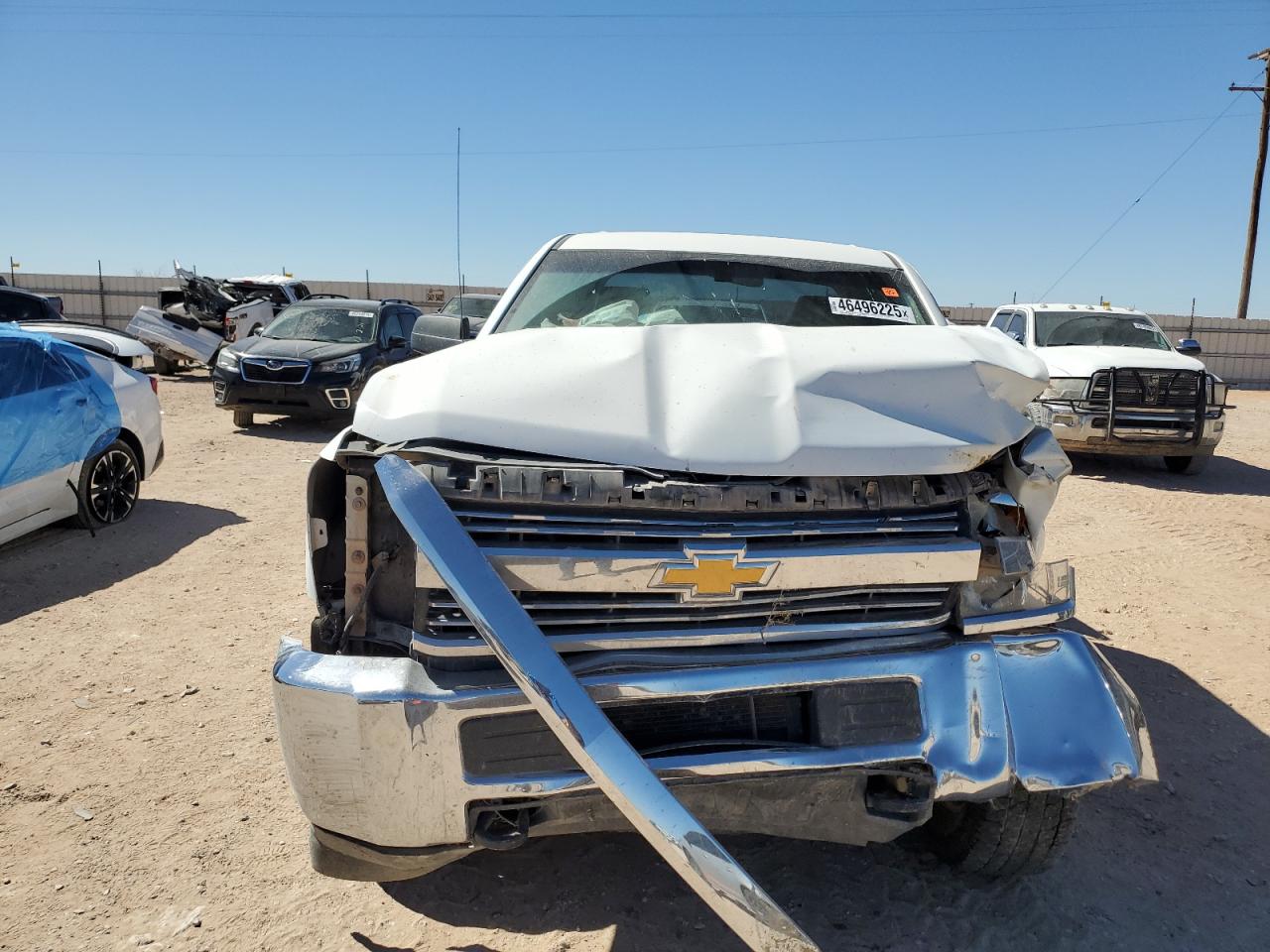 2018 Chevrolet Silverado VIN 1GC1KUEG6JF223122 Copart auction photo, front end / side damage thumbnail 11