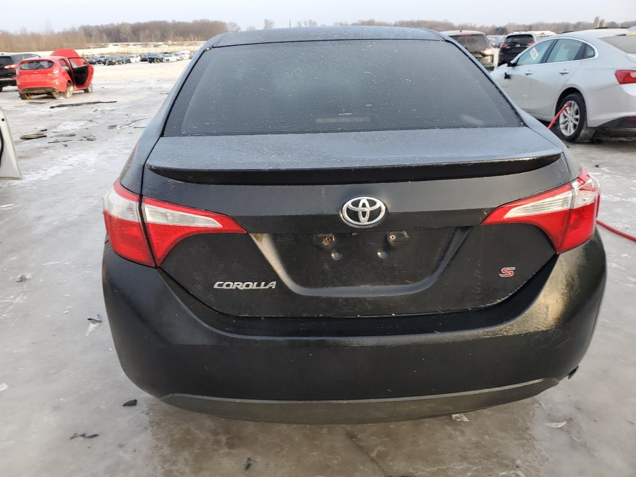 2015 Toyota Corolla VIN 5YFBURHE3FP310966 Copart auction photo, front end damage thumbnail 6