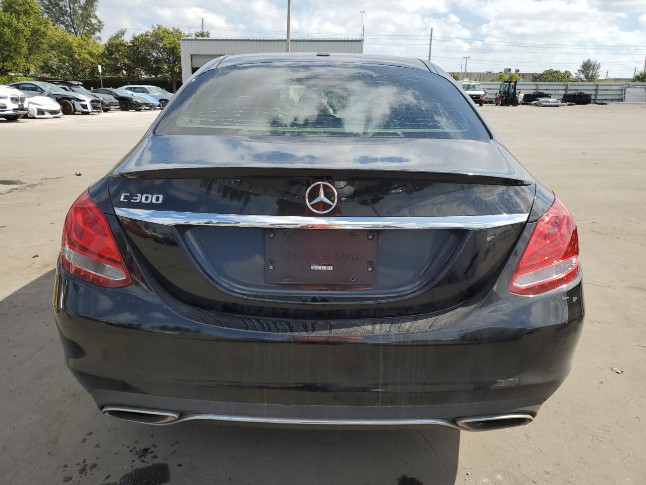2016 Mercedes-Benz C-klasse VIN 55SWF4JB5GU132259 Copart auction photo, front end damage thumbnail 6