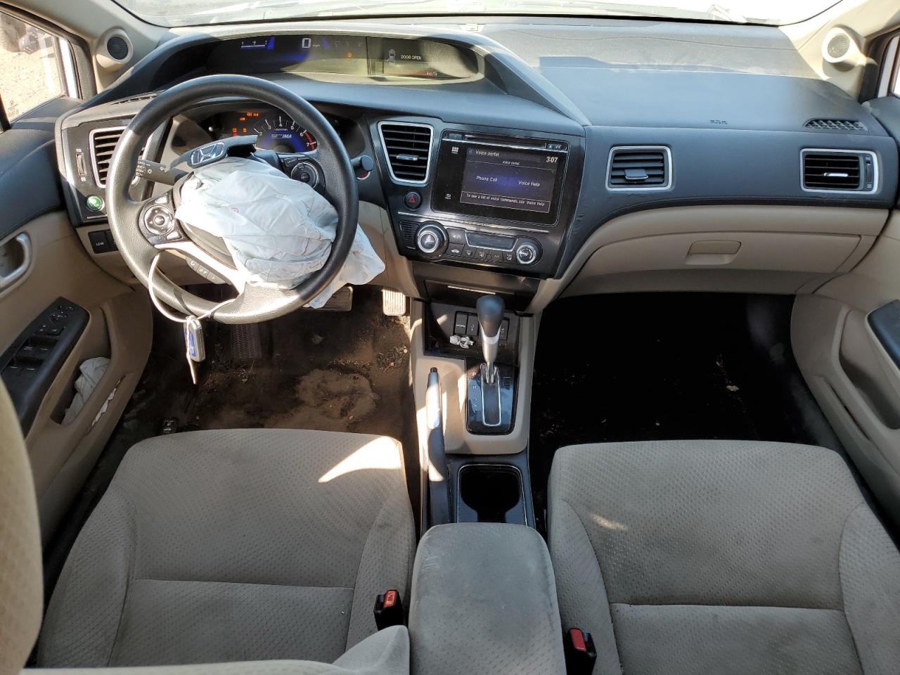 2014 Honda Civic VIN 19XFB4F25EE002197 Copart auction photo, front end damage thumbnail 8