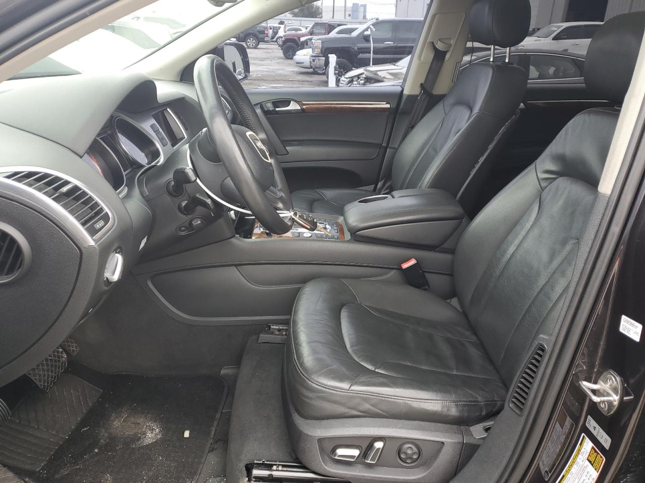 2014 Audi Q7 VIN WA1LMAFE4ED000653 Copart auction photo, water/flood damage thumbnail 7