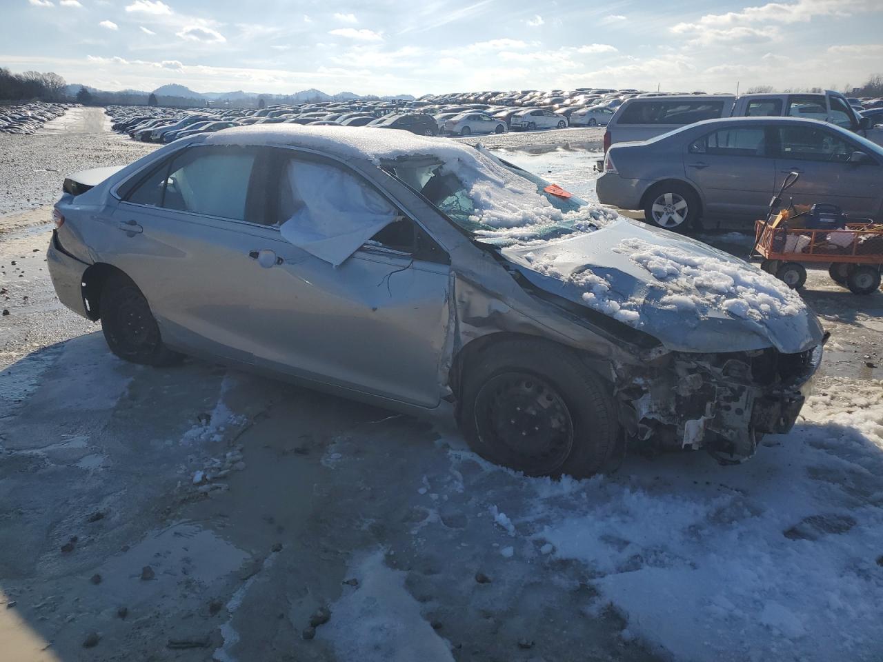 2016 Toyota Camry VIN 4T1BF1FK0GU558242 Copart auction photo, all over damage thumbnail 4