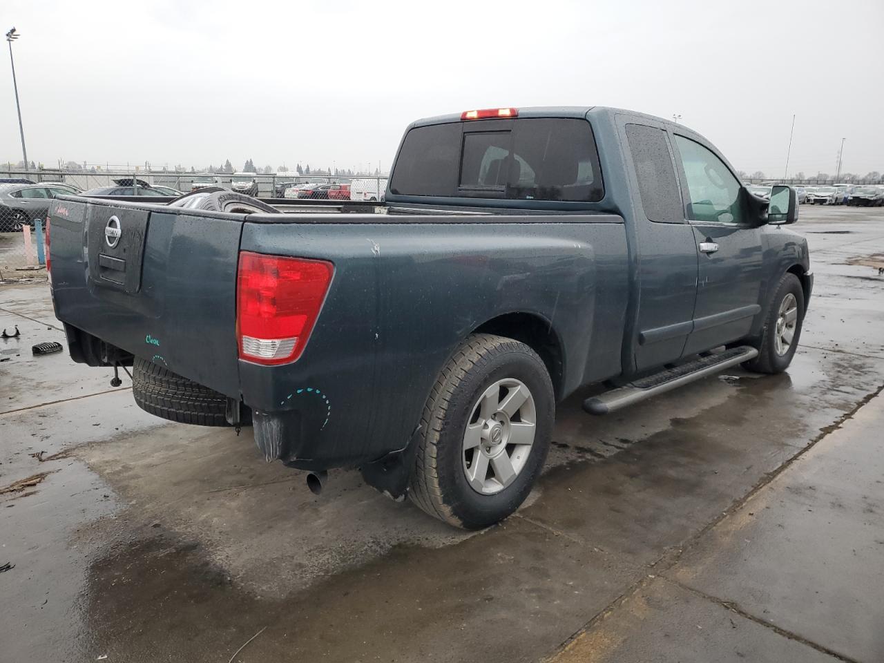 2005 Nissan Titan VIN 1N6AA06A05N541185 Copart auction photo, front end / rear end damage thumbnail 3