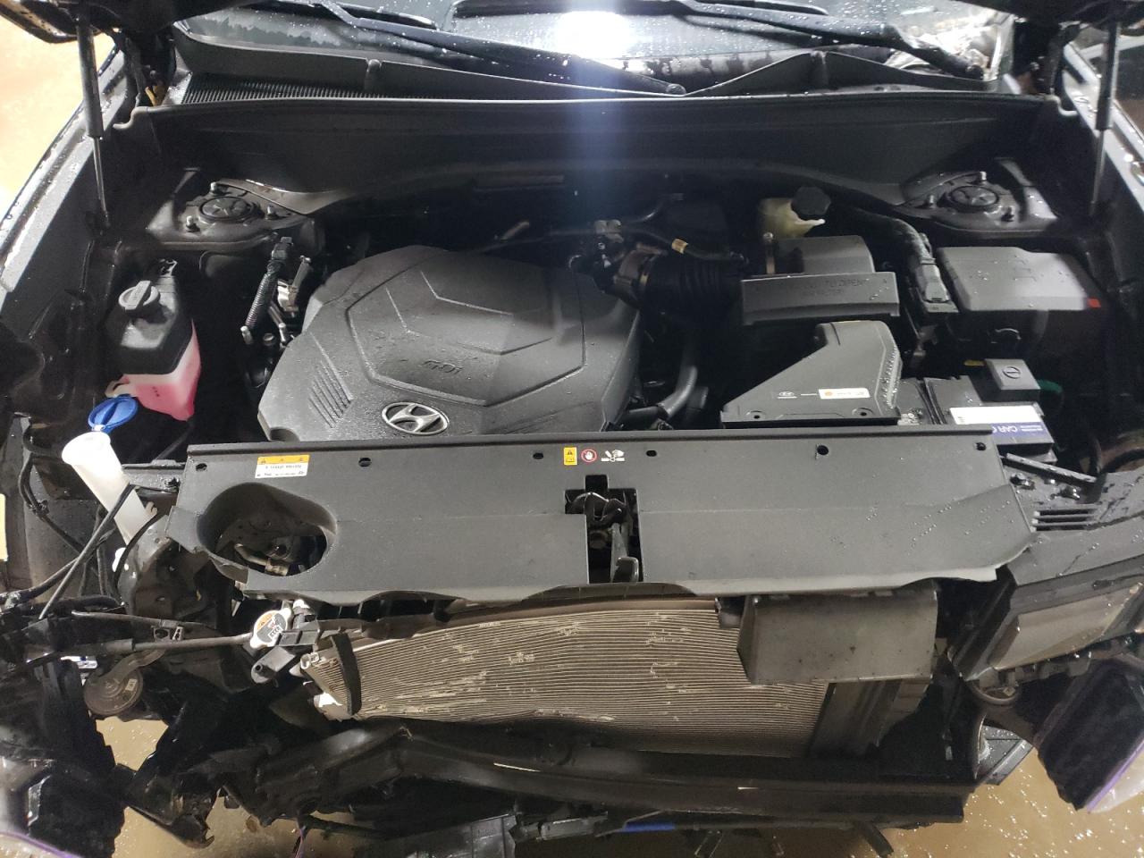 2024 Hyundai Palisade VIN KM8R7DGE7RU808519 Copart auction photo, front end damage thumbnail 11
