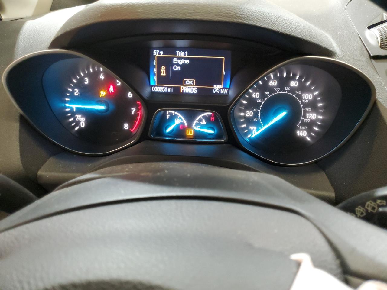 2017 Ford Escape VIN 1FMCU9JD9HUB13775 Copart auction photo, side damage thumbnail 9
