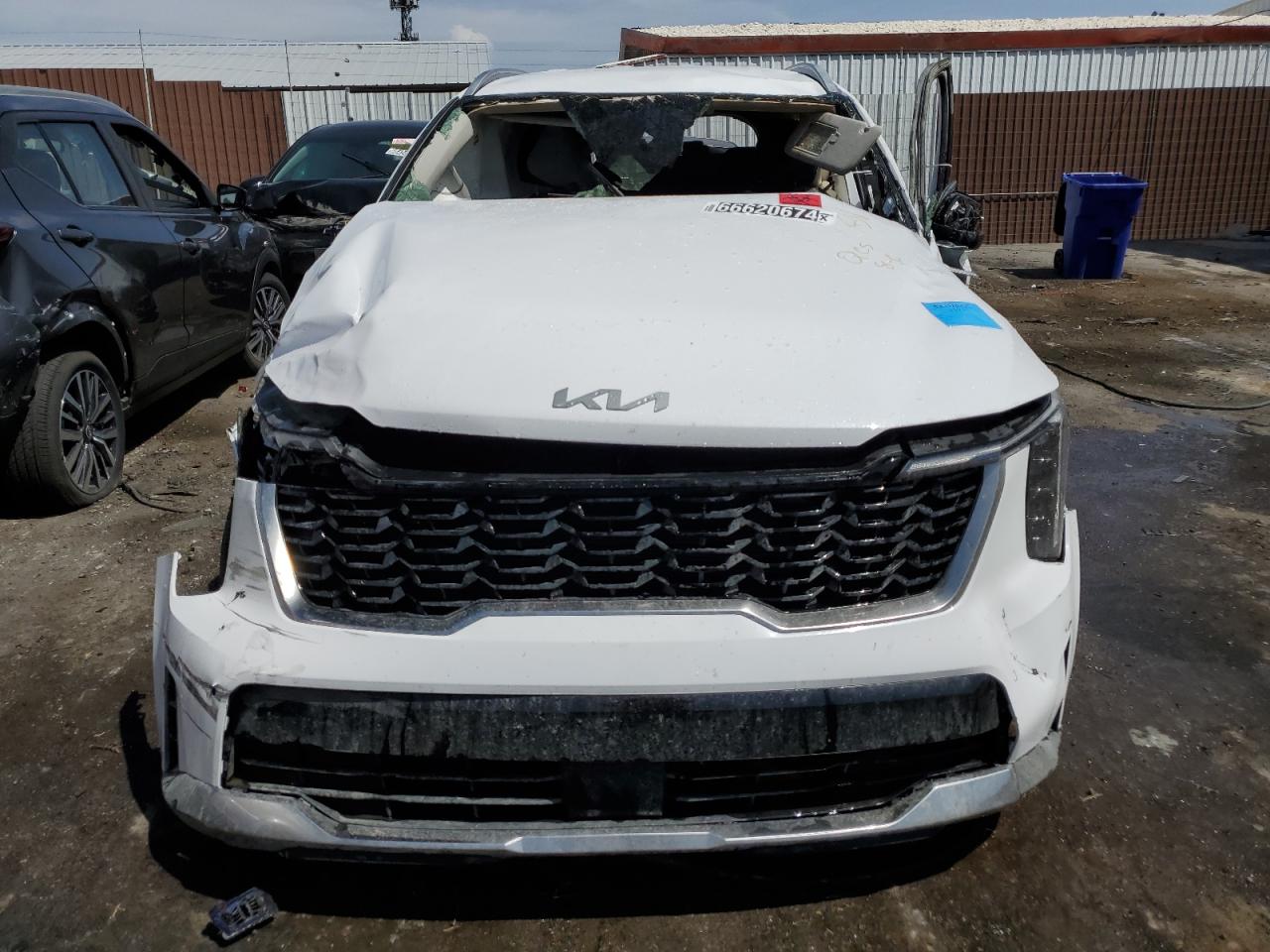 2024 KIA Sorento VIN 5XYRL4JC9RG260547 Copart auction photo, all over damage thumbnail 5