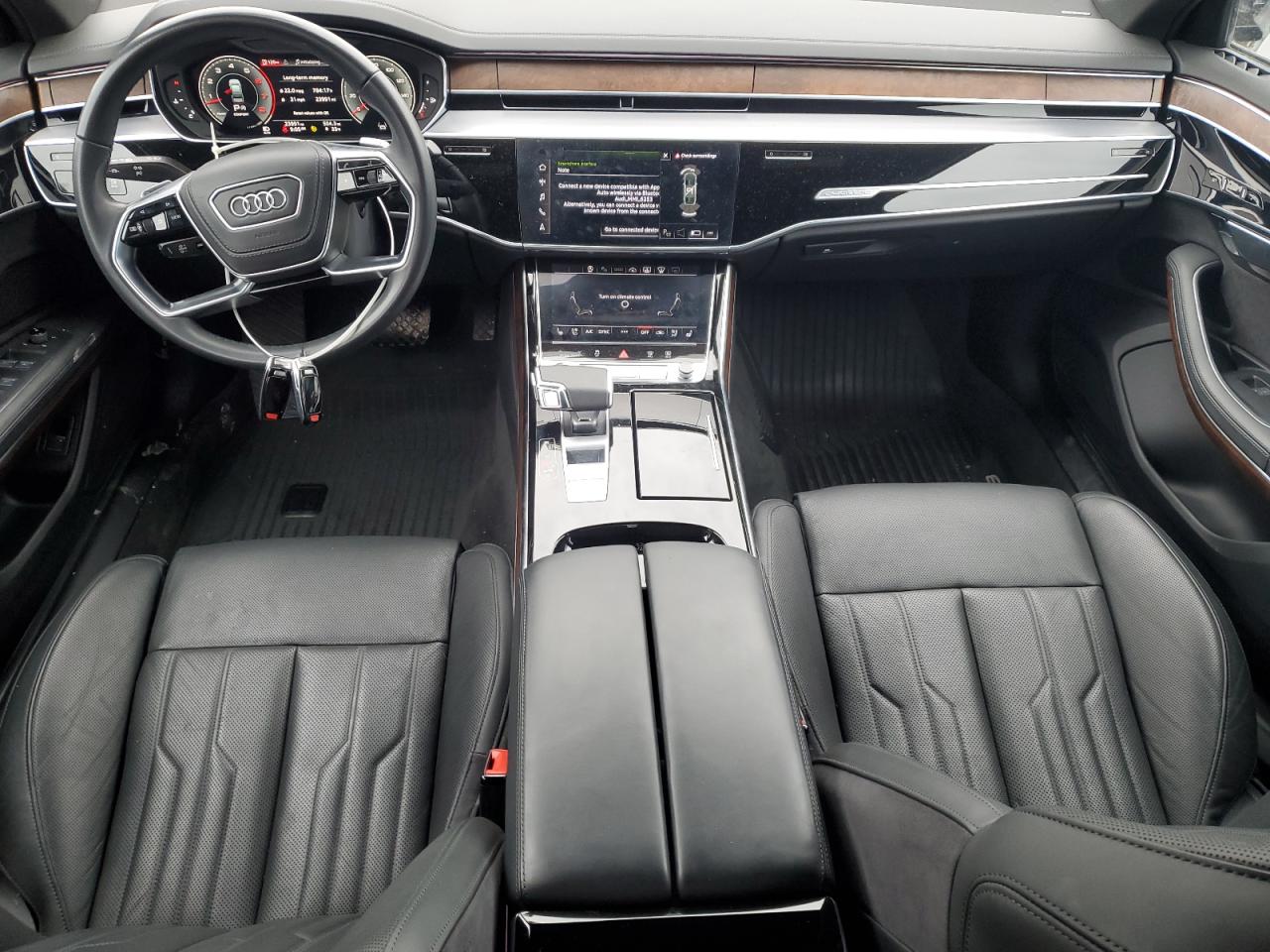 2023 Audi A8 VIN WAULDAF8XPN016253 Copart auction photo, vandalism damage thumbnail 8