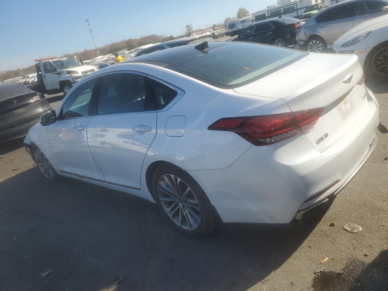 2016 Hyundai Genesis VIN KMHGN4JE6GU117050 Copart auction photo, front end damage thumbnail 2