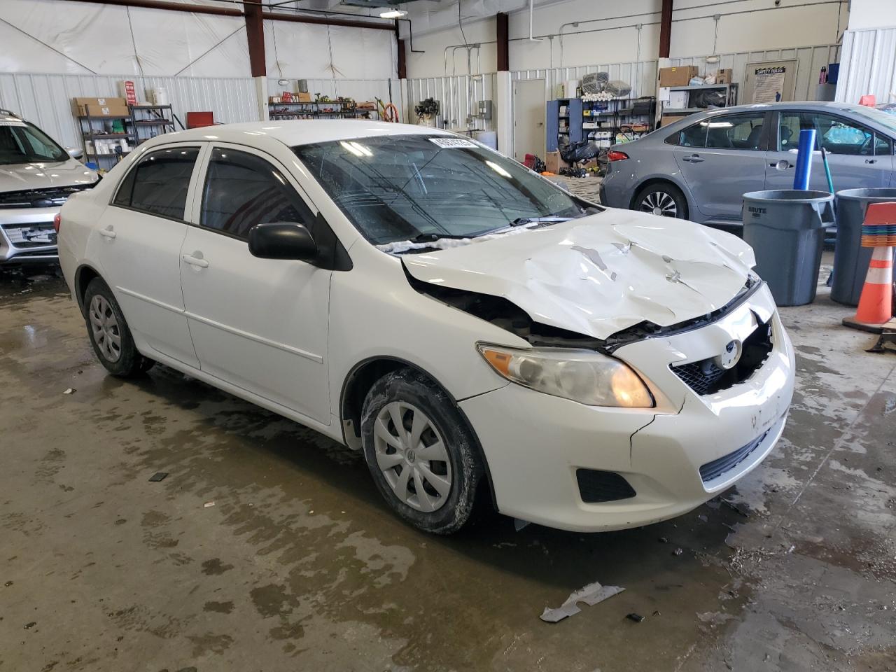 2010 Toyota Corolla VIN 1NXBU4EE6AZ223643 Copart auction photo, front end damage thumbnail 4