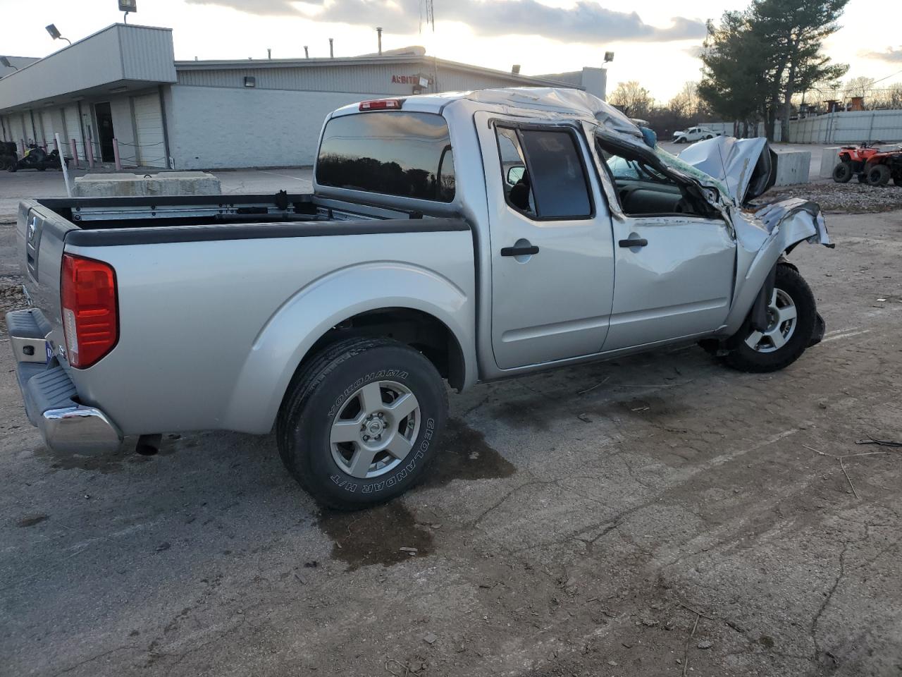 2007 Nissan Navara (Frontier) VIN 1N6AD07U57C453487 Copart auction photo, all over damage thumbnail 3