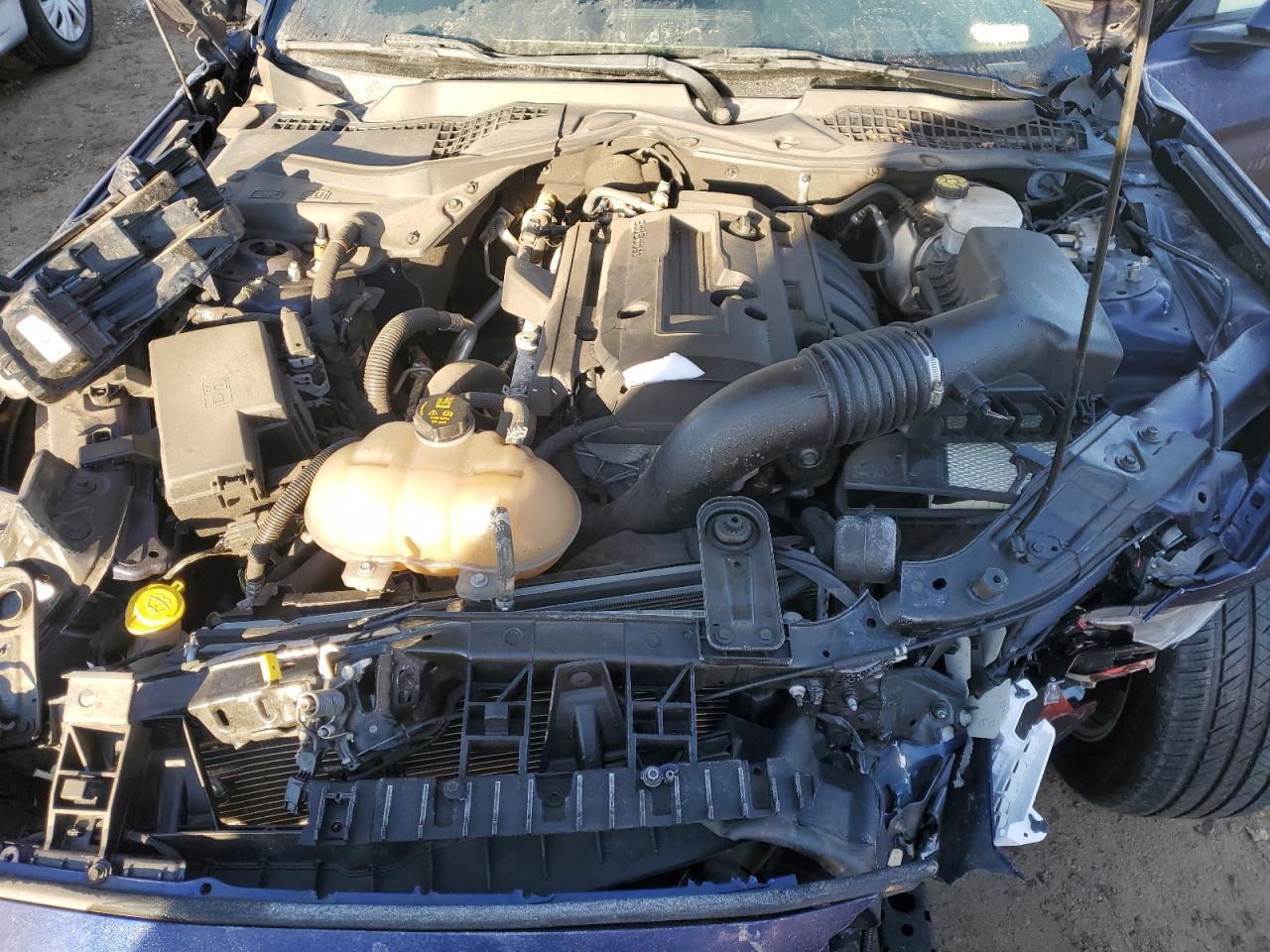 2019 Ford Mustang VIN 1FA6P8TH8K5107279 Copart auction photo, front end damage thumbnail 11