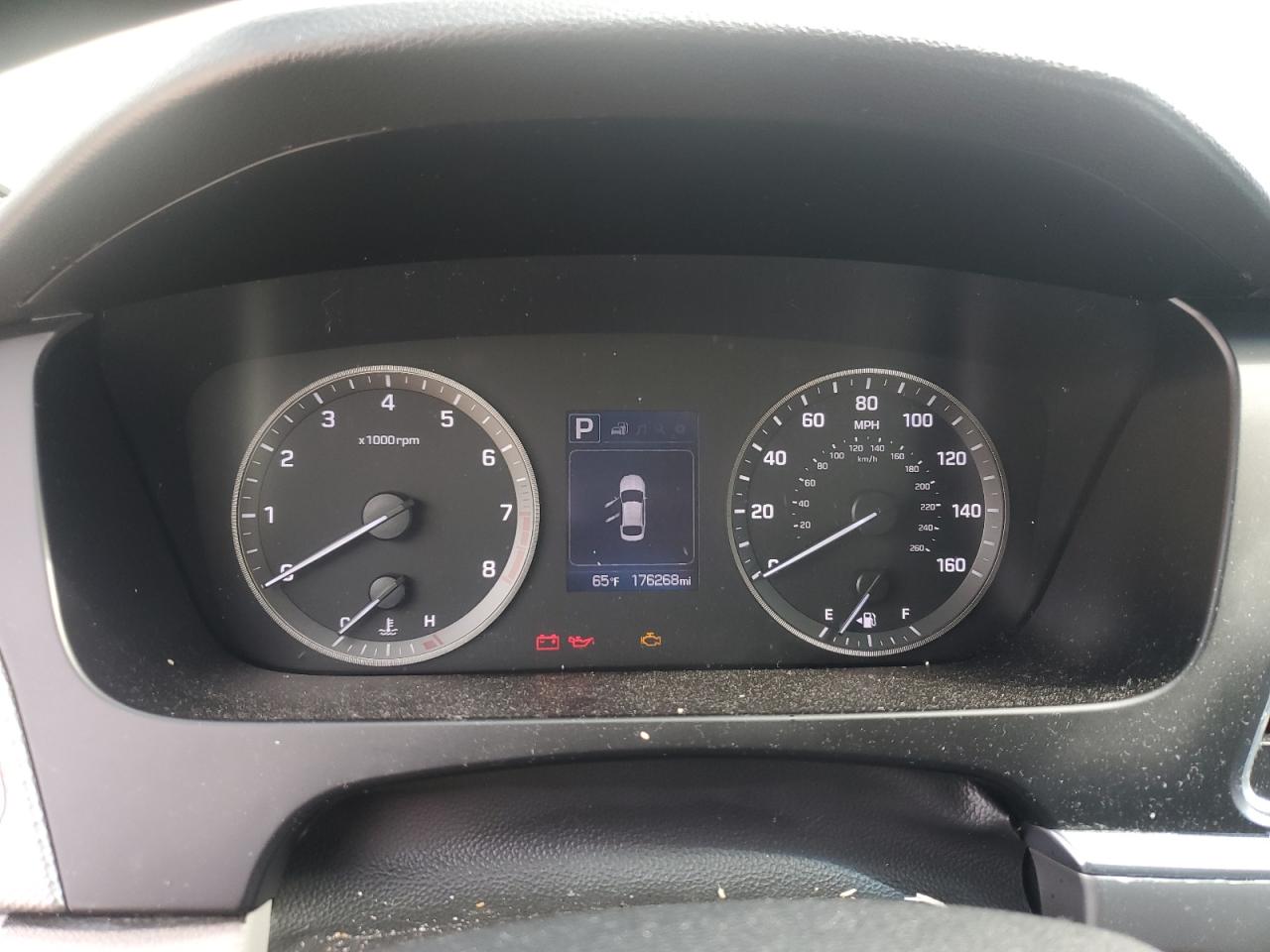 2016 Hyundai Sonata VIN 5NPE24AF7GH381093 Copart auction photo, side damage thumbnail 9