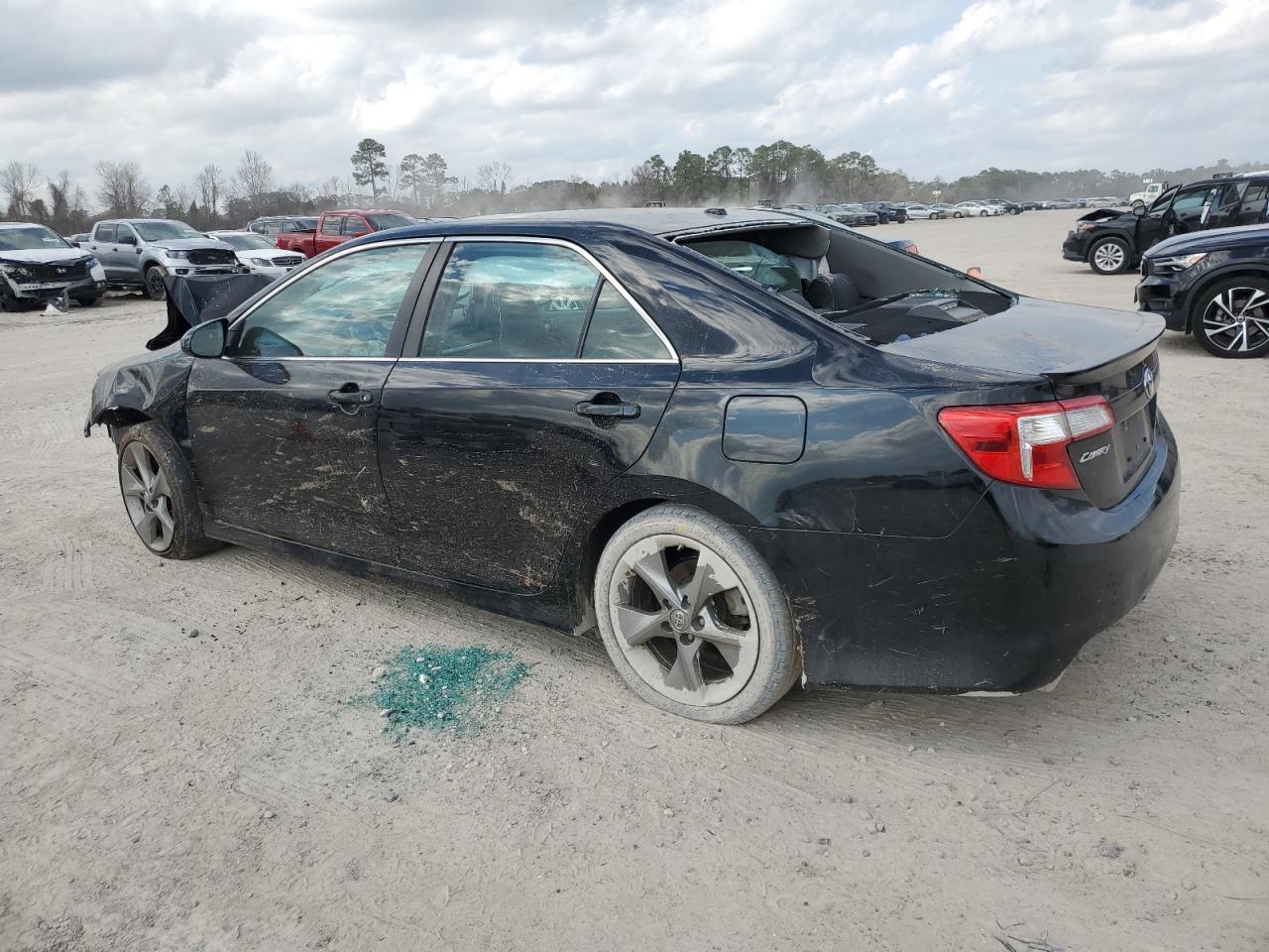 2014 Toyota Camry VIN 4T1BK1FK8EU551872 Copart auction photo, front end / all over damage thumbnail 2