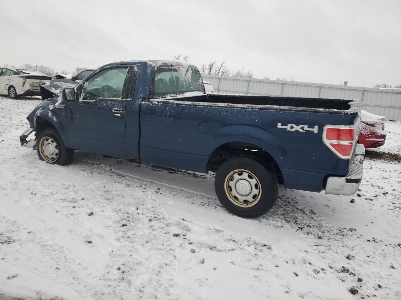 2014 Ford F-150 VIN 1FTMF1EM4EKD89822 Copart auction photo, front end damage thumbnail 2