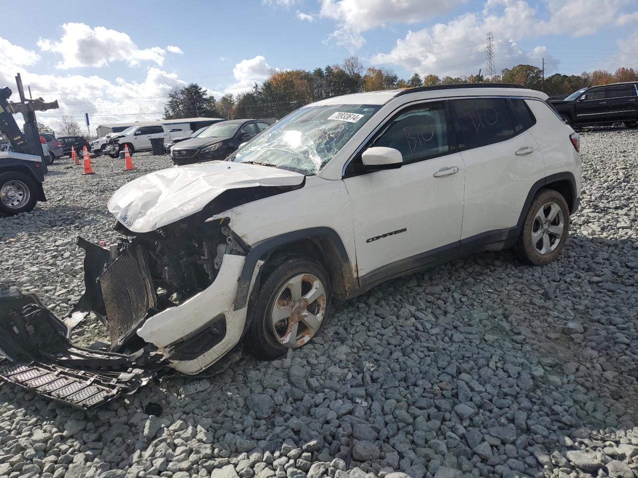 2017 Jeep Compass VIN 3C4NJDBB2HT693354