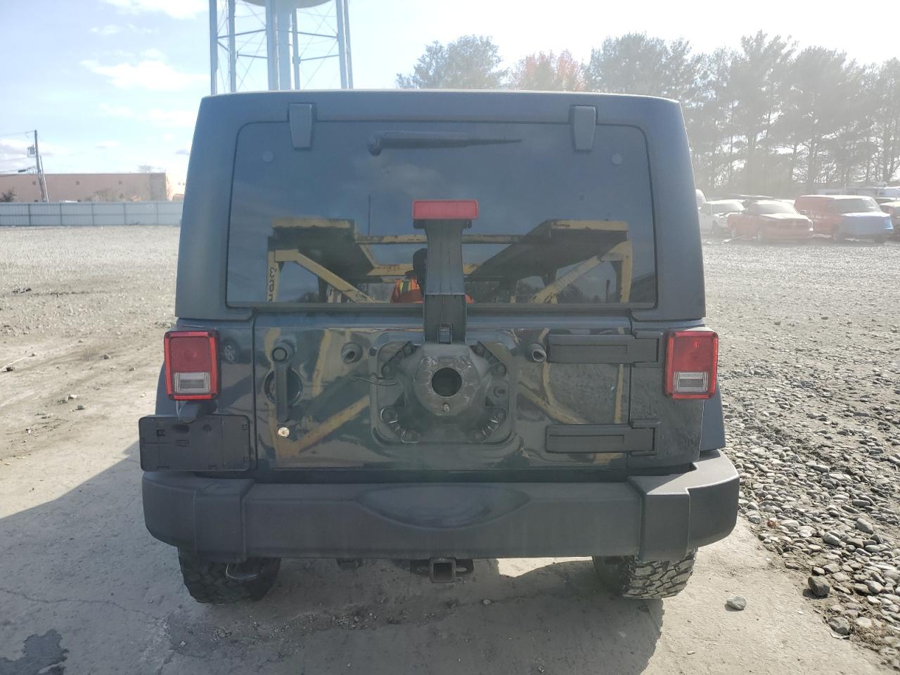 2017 Jeep Wrangler VIN 1C4BJWFG8HL715194 Copart auction photo, side damage thumbnail 6