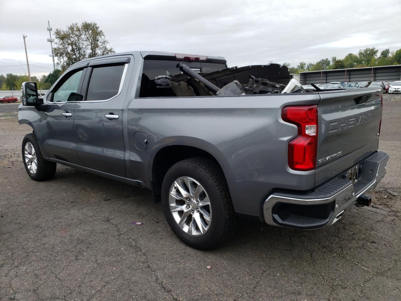 2020 Chevrolet Silverado VIN 3GCUYGET8LG295144 Copart auction photo, front end damage thumbnail 2