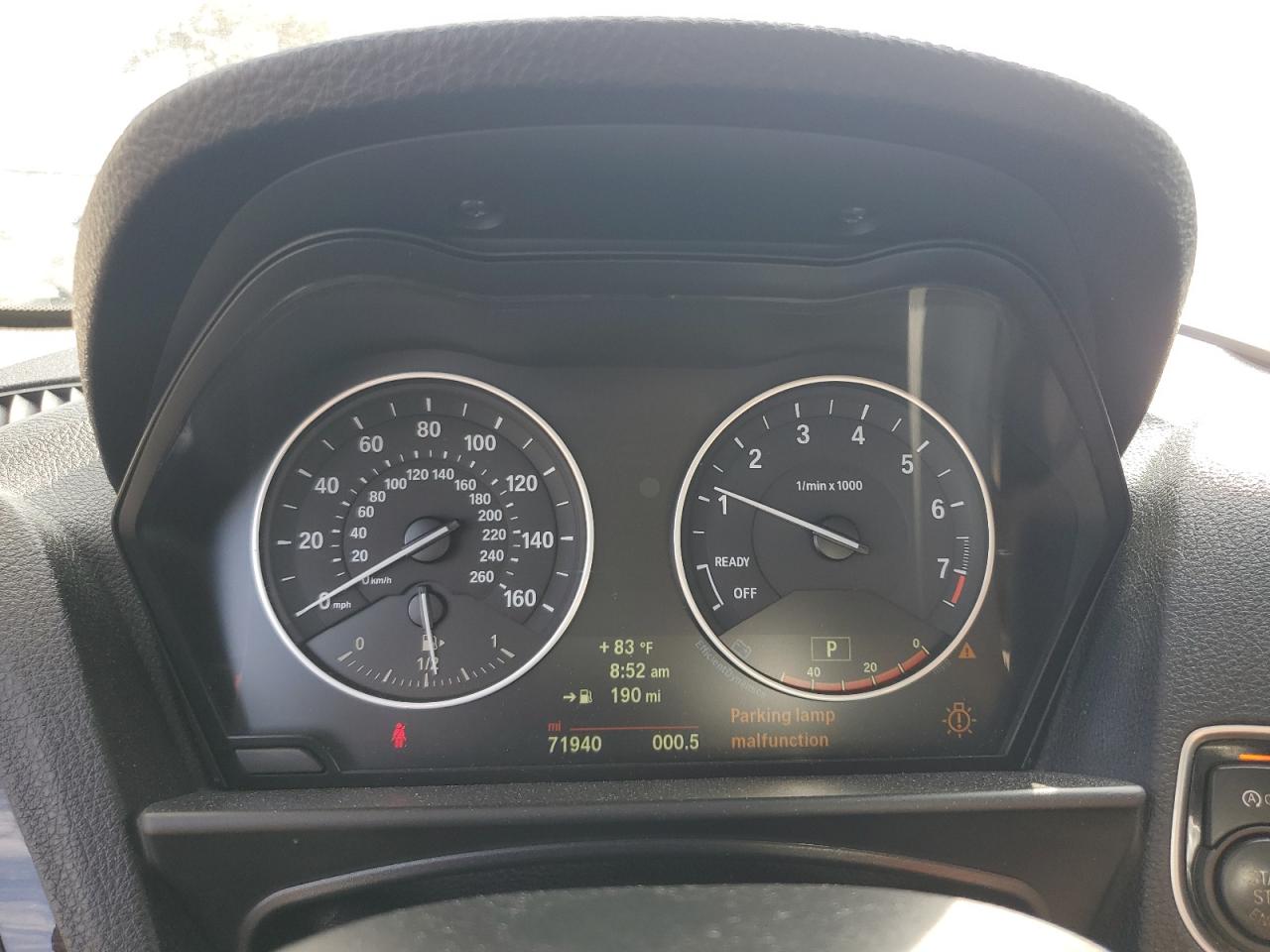 2014 BMW 2er VIN WBA1F5C55EV255662 Copart auction photo, all over damage thumbnail 9