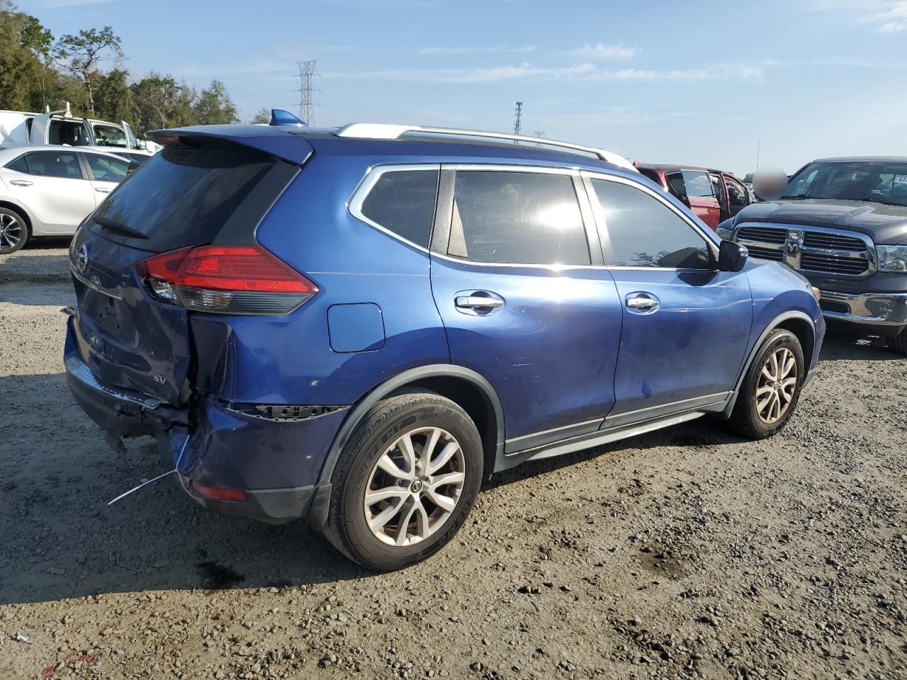 2017 Nissan Rogue VIN JN8AT2MT1HW139028 Copart auction photo, rear end damage thumbnail 3
