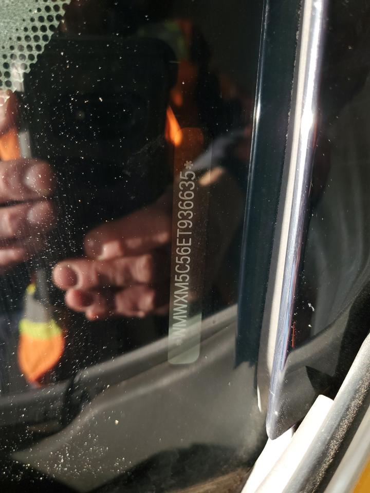 2014 MINI Cooper VIN WMWXM5C56ET936635 Copart auction photo, side / rear end damage thumbnail 12