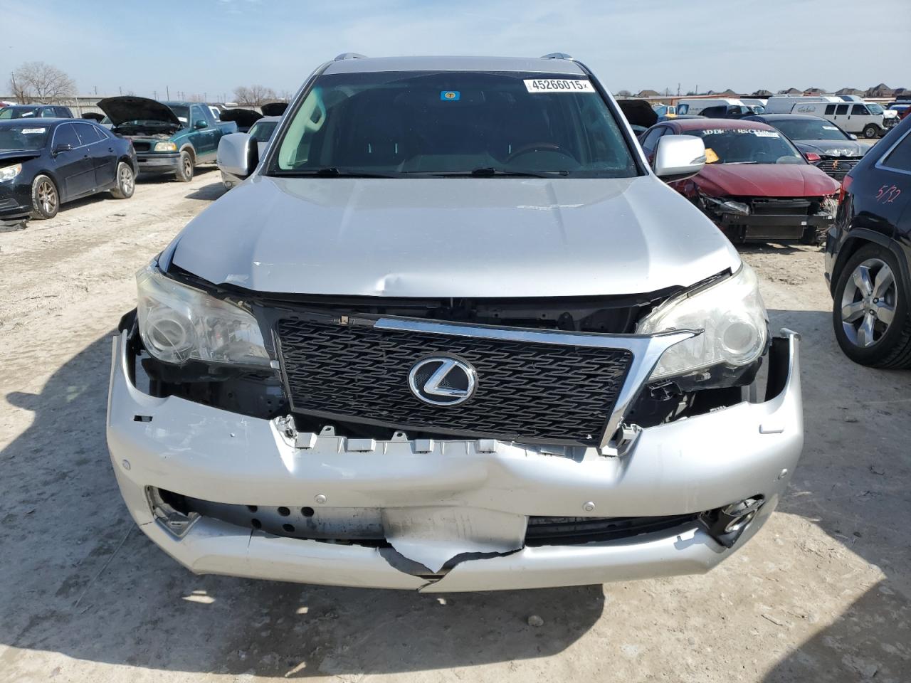2013 Lexus GX VIN JTJJM7FX5D5050226 Copart auction photo, front end damage thumbnail 5