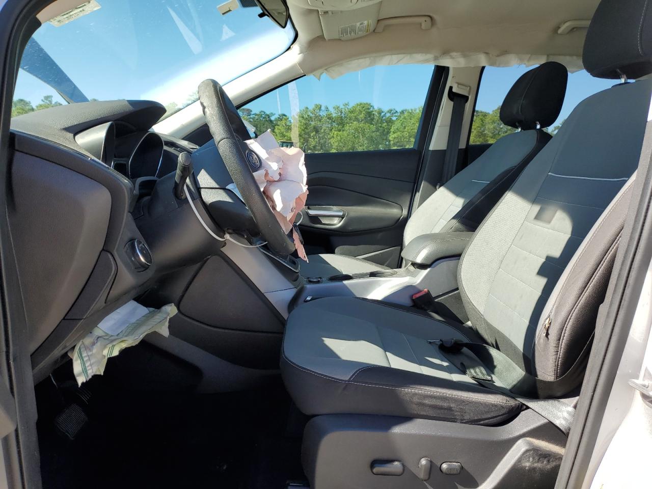 2014 Ford Escape VIN 1FMCU0GX2EUA69711 Copart auction photo, front end / side damage thumbnail 7