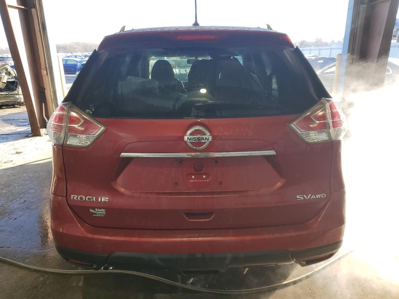 2016 Nissan Rogue VIN 5N1AT2MV8GC799382 Copart auction photo, front end damage thumbnail 6
