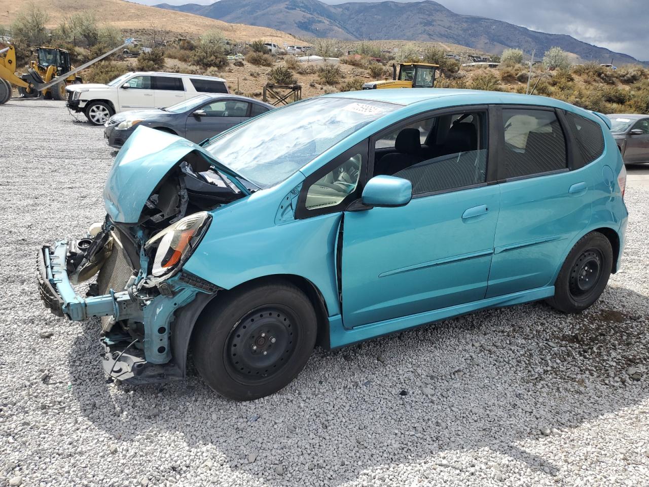 2012 Honda Fit VIN JHMGE8H5XCC008591