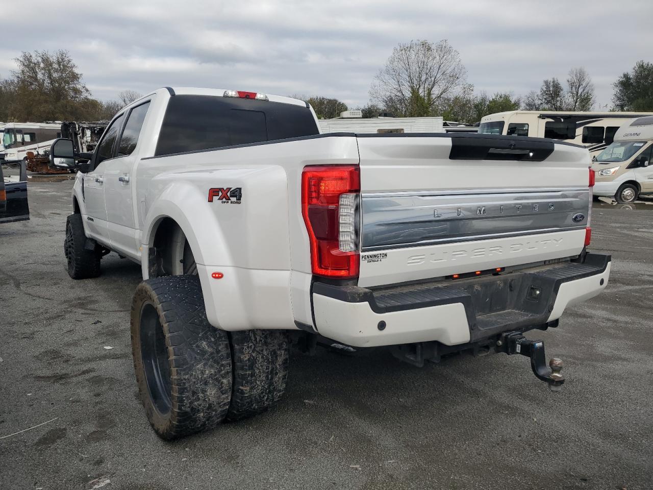 2019 Ford F350 VIN 1FT8W3DT9KEG65587 Copart auction photo, side damage thumbnail 2