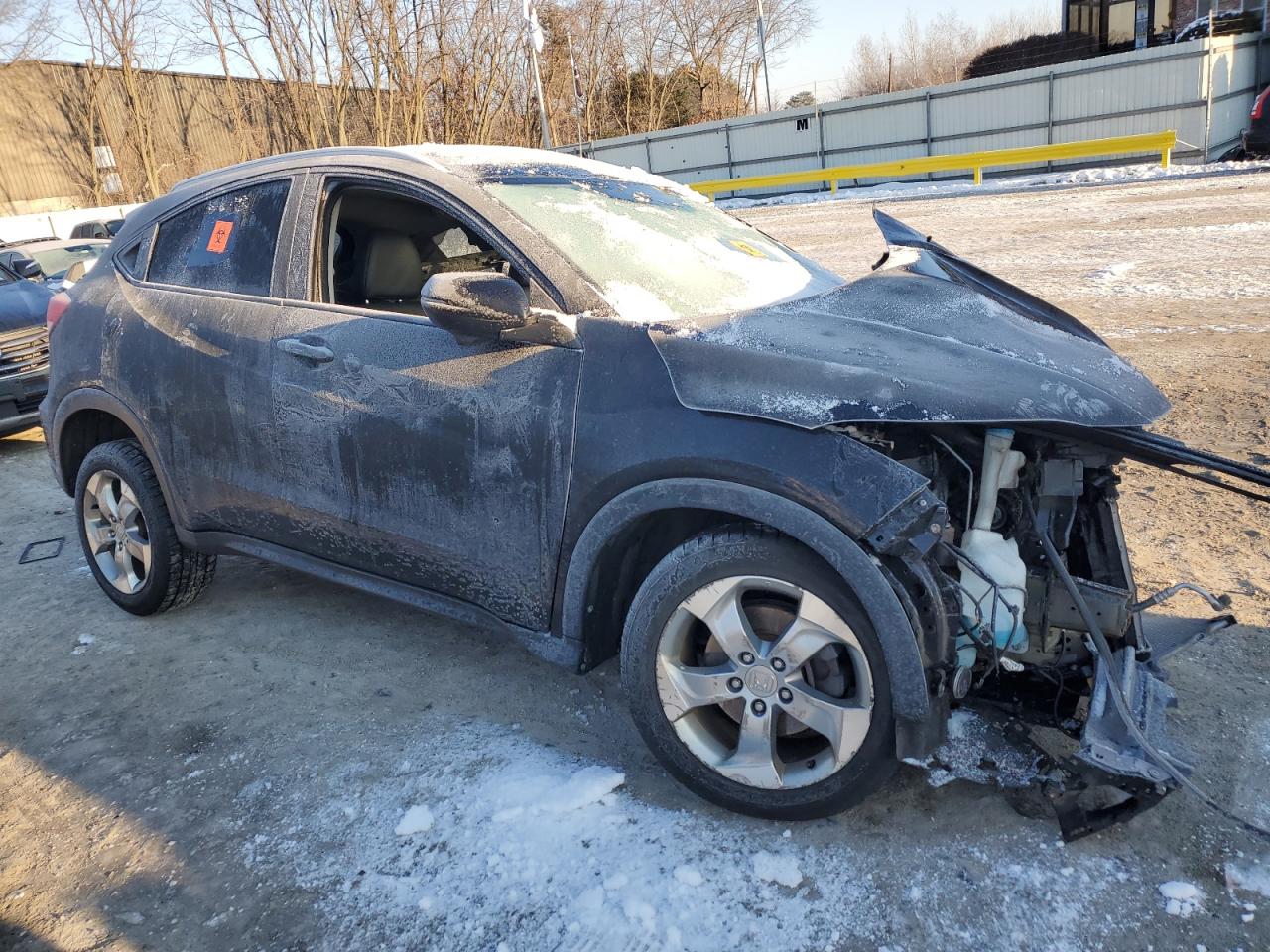 2017 Honda HR-V VIN 3CZRU6H72HM717888 Copart auction photo, biohazard/chemical / front end damage thumbnail 4