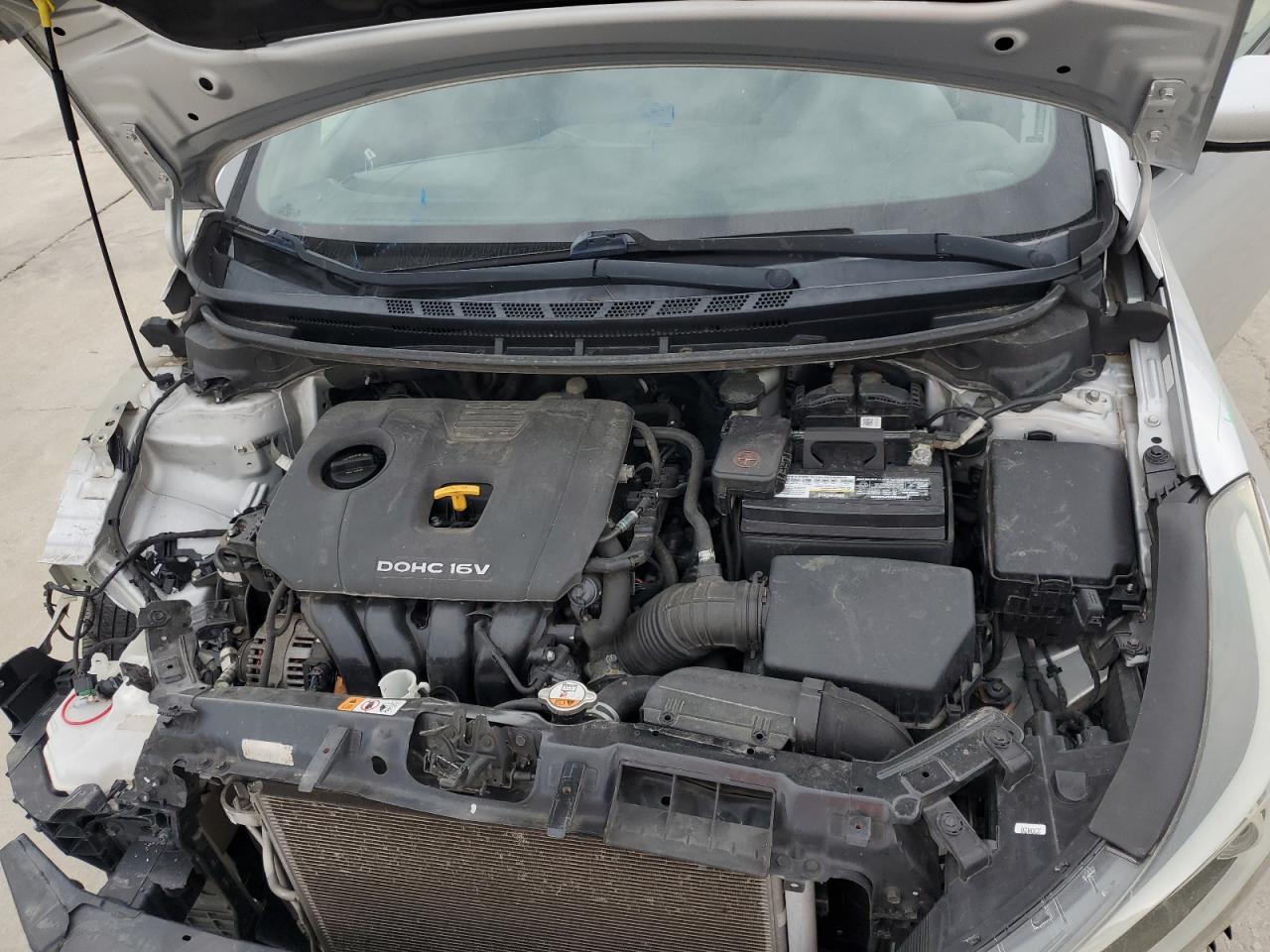 2017 KIA Forte VIN 3KPFL4A77HE126900 Copart auction photo, front end damage thumbnail 12