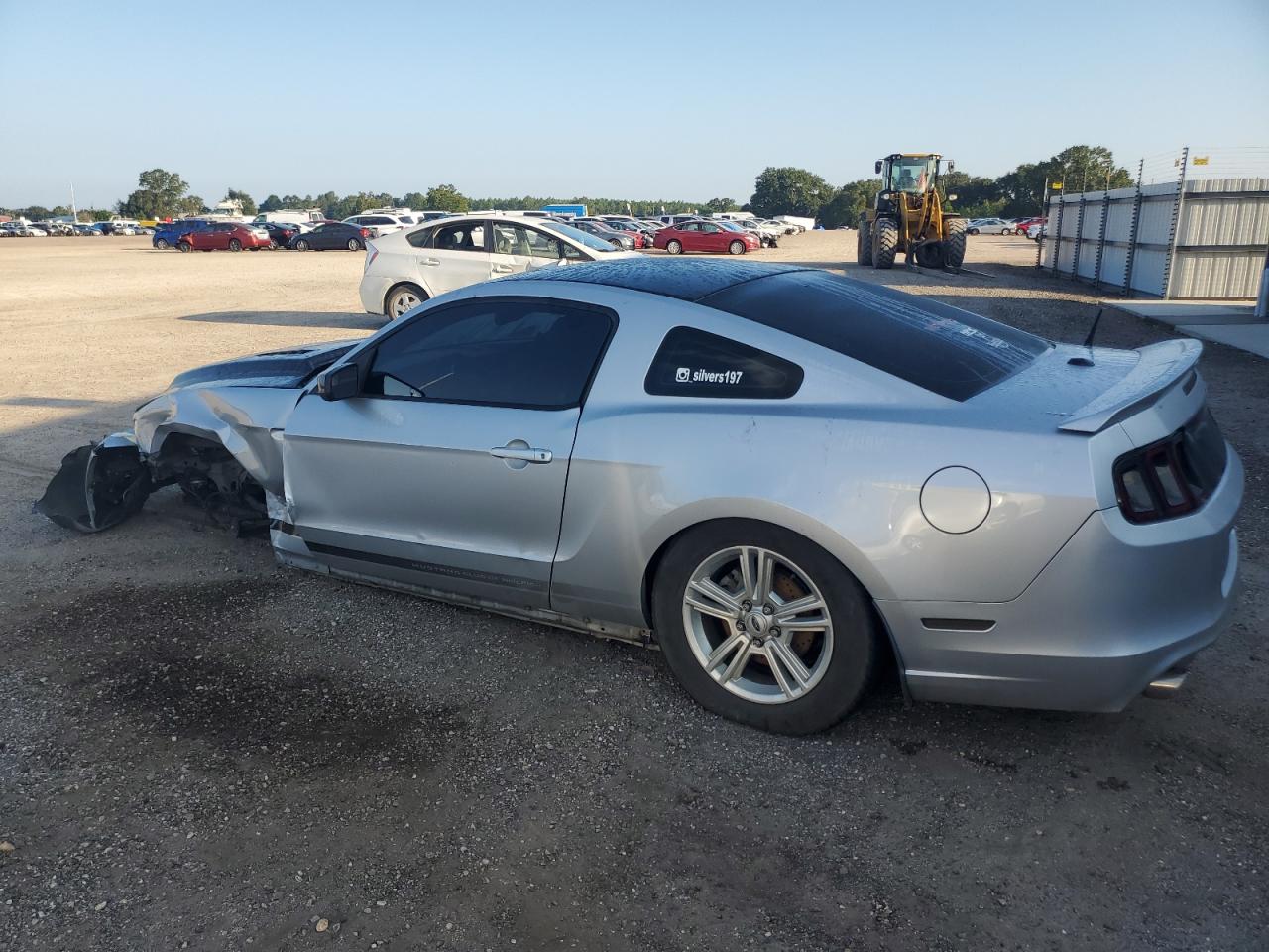 2013 Ford Mustang VIN 1ZVBP8AM9D5263551 Copart auction photo, front end / side damage thumbnail 2