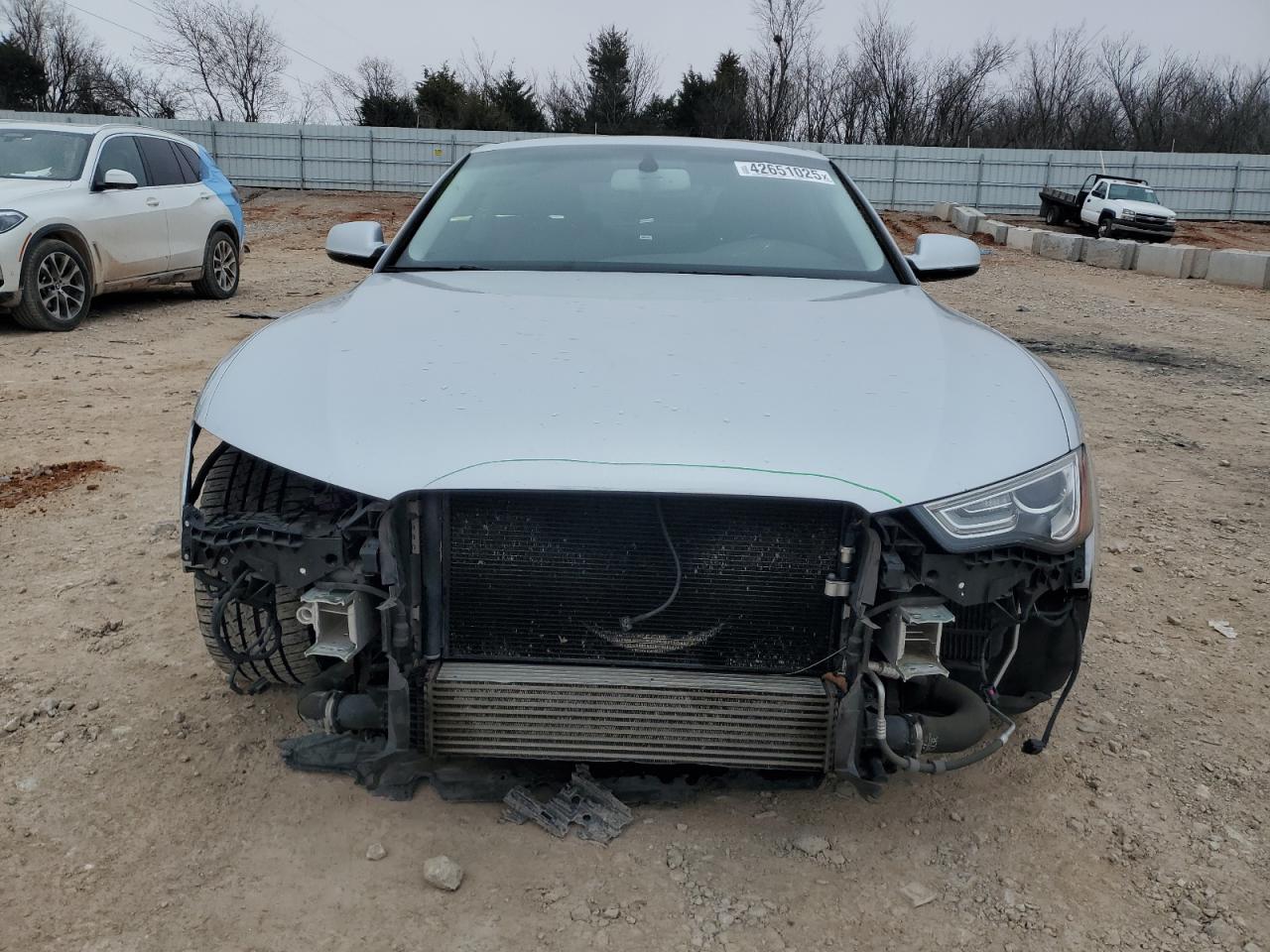 2013 Audi A5 VIN WAULFAFR0DA000732 Copart auction photo, front end / minor dent/scratches damage thumbnail 5