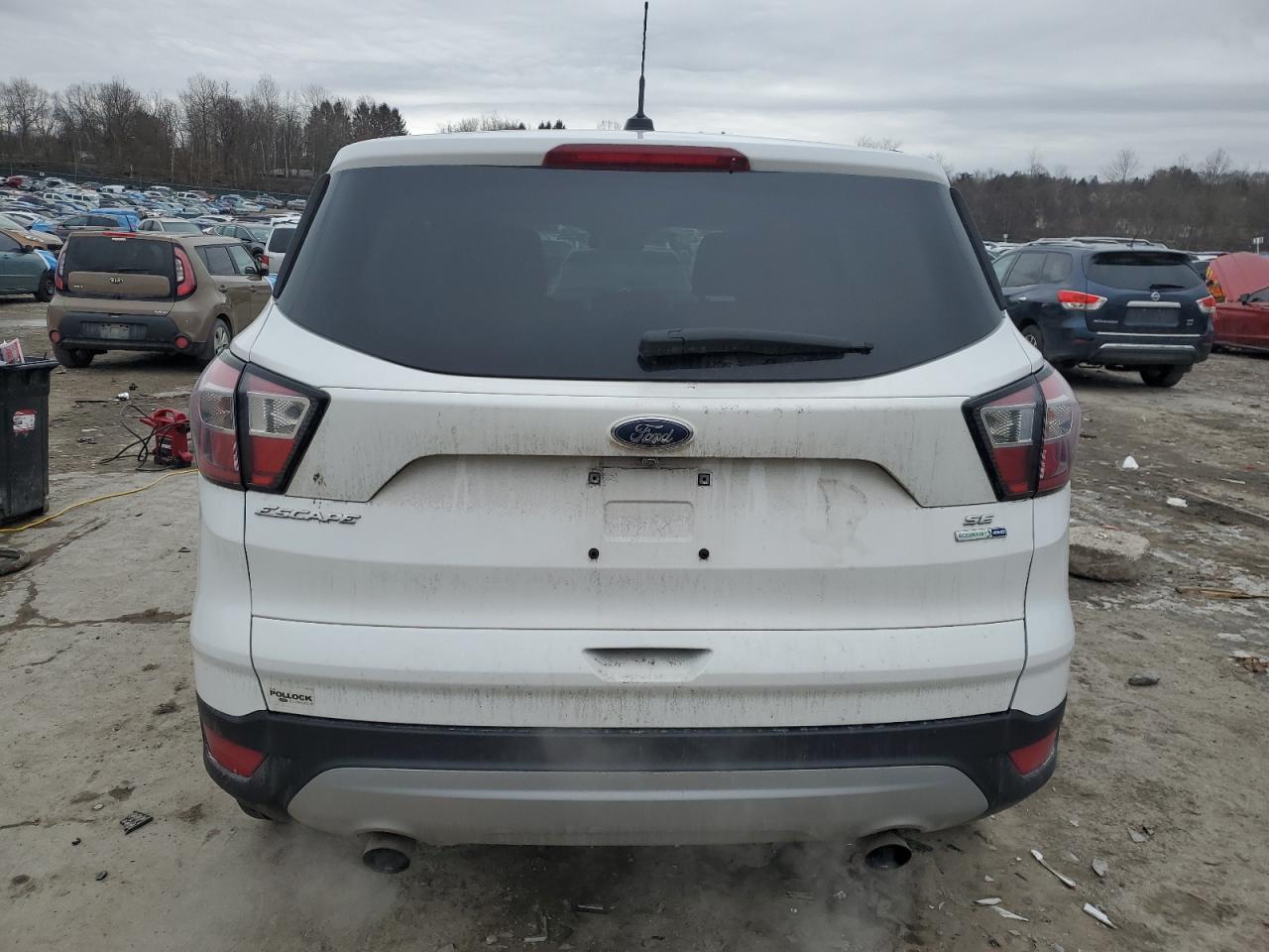 2017 Ford Escape VIN 1FMCU9G9XHUB67153 Copart auction photo, front end damage thumbnail 6