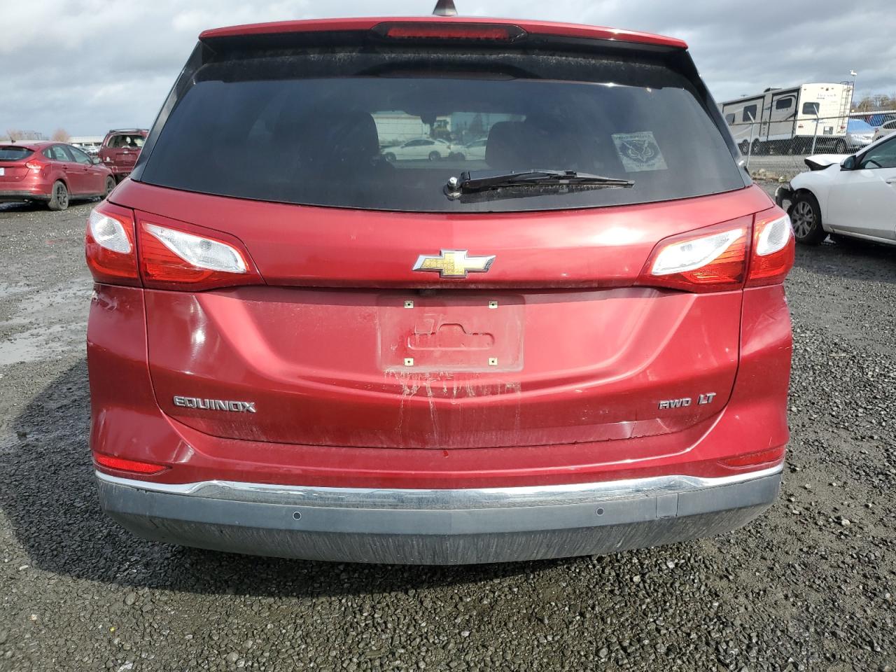 2018 Chevrolet Equinox VIN 2GNAXSEV8J6111153 Copart auction photo, front end damage thumbnail 6