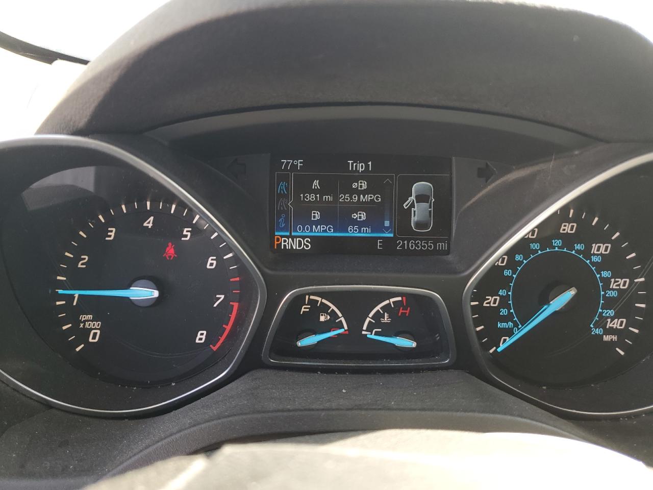 2016 Ford Escape VIN 1FMCU0G93GUC42141 Copart auction photo, all over damage thumbnail 9