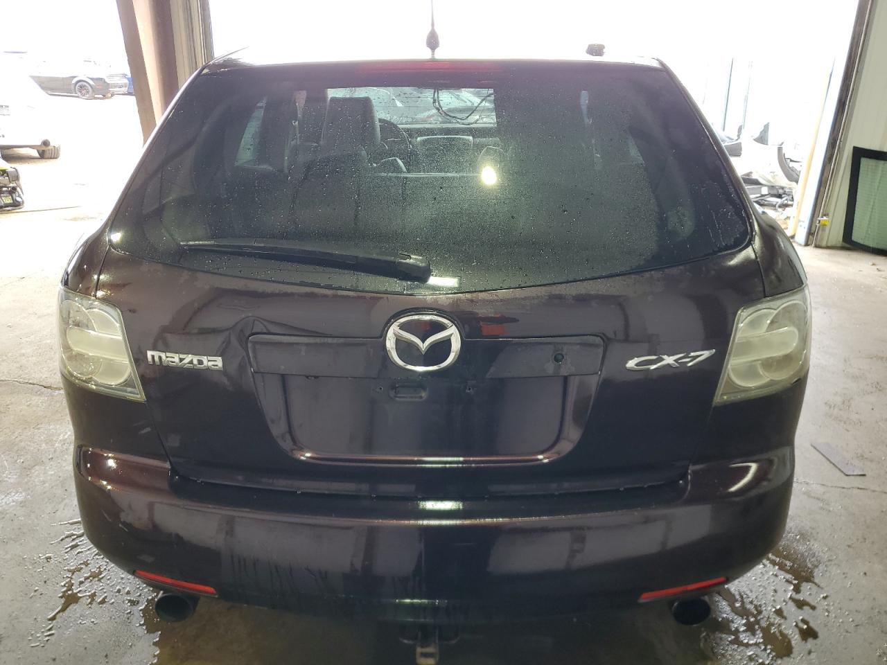2007 Mazda CX-7 VIN JM3ER293170148728 Copart auction photo, side / rear end damage thumbnail 6