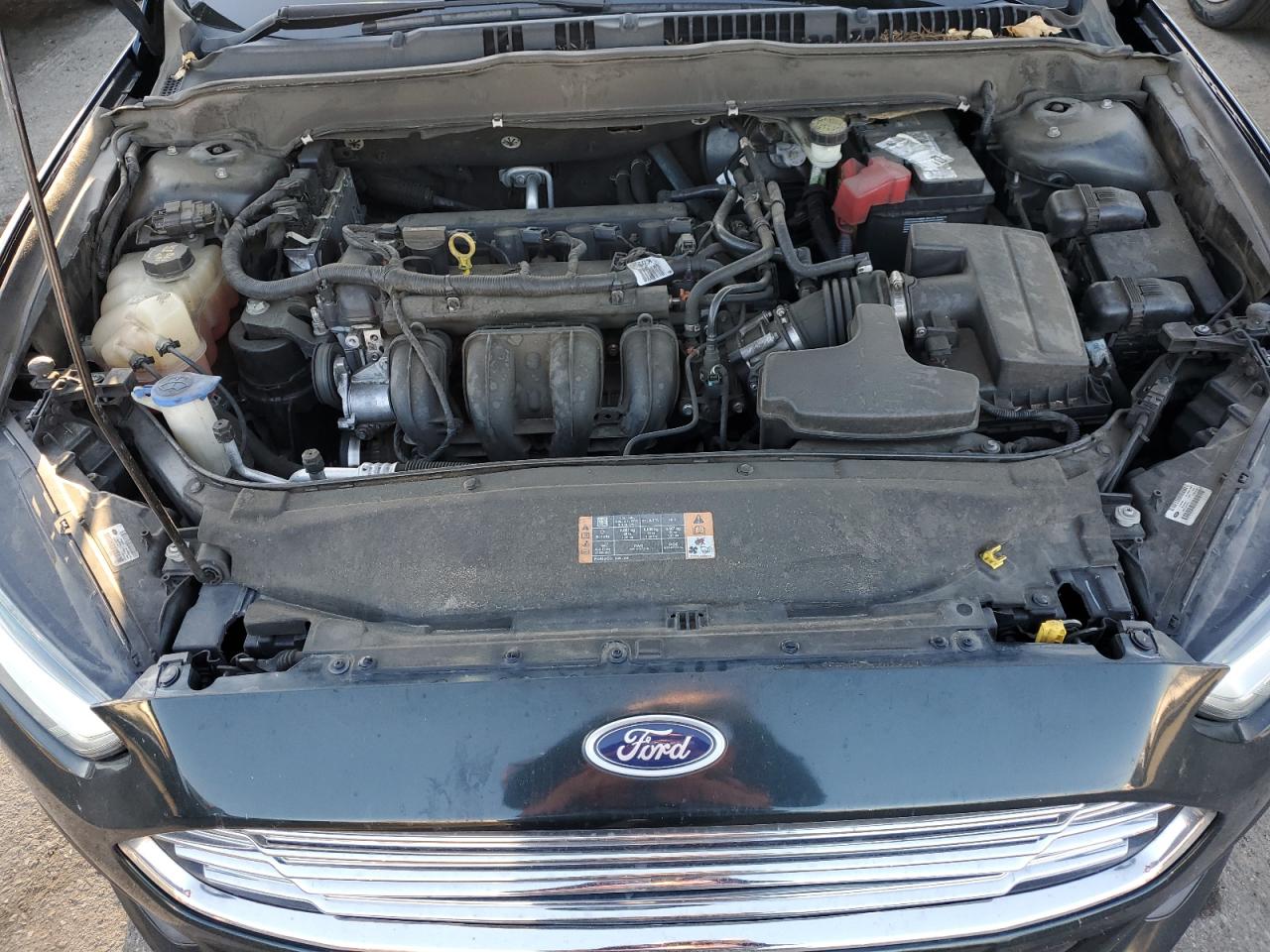 2014 Ford Fusion VIN 3FA6P0H70ER178110 Copart auction photo, rear end damage thumbnail 11