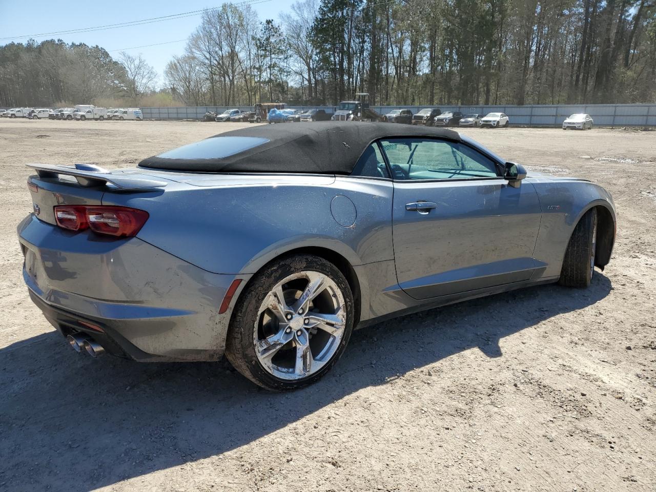 2022 Chevrolet Camaro VIN 1G1FF3D73N0101521 Copart auction photo, side / front end damage thumbnail 3