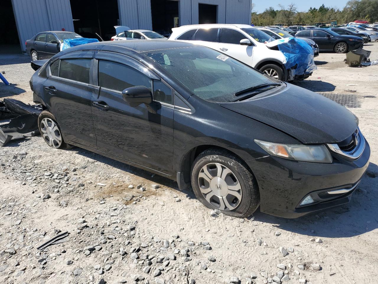 2015 Honda Civic VIN 19XFB4F35FE202006 Copart auction photo, rear end damage thumbnail 4