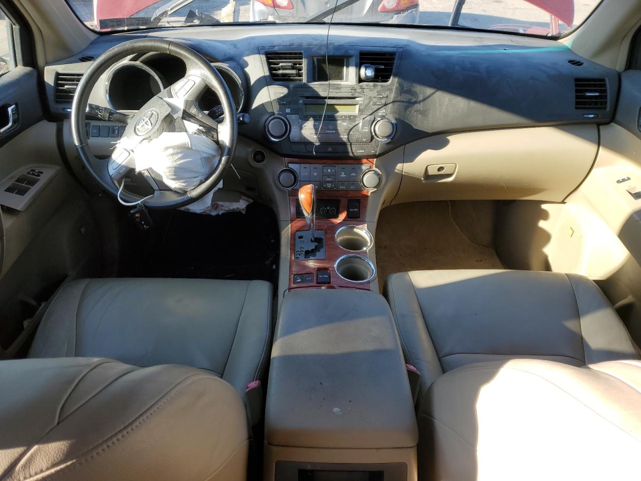 2008 Toyota Highlander VIN JTEES42A382048911 Copart auction photo, front end / side damage thumbnail 8