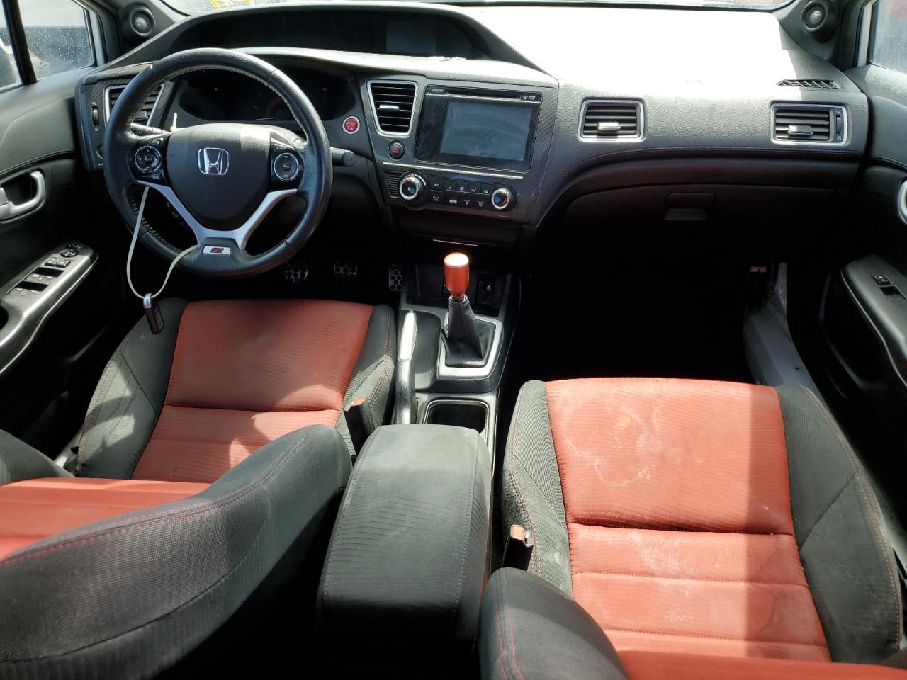 2015 Honda Civic VIN 2HGFB6E52FH700992 Copart auction photo, water/flood damage thumbnail 8