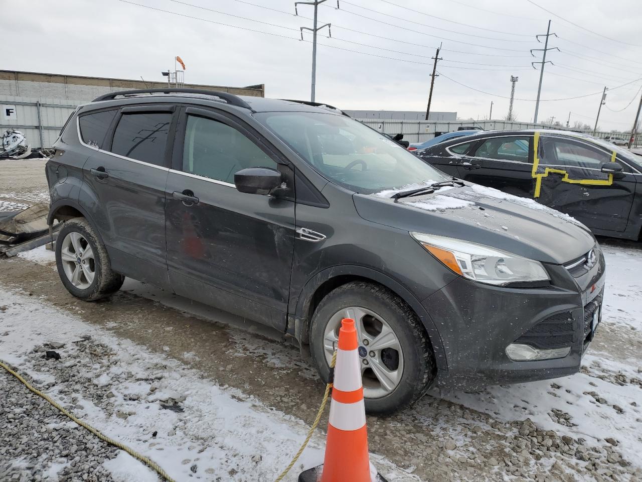 2016 Ford Escape VIN 1FMCU9GX4GUB68358 Copart auction photo, rear end damage thumbnail 4