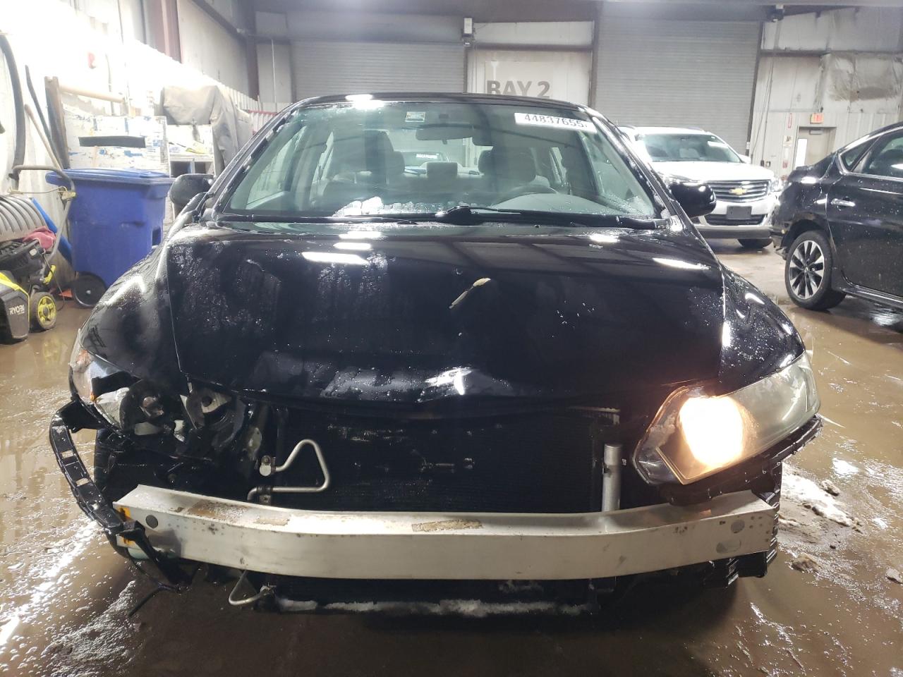 2010 Honda Civic VIN 19XFA1F56AE028507 Copart auction photo, front end damage thumbnail 5