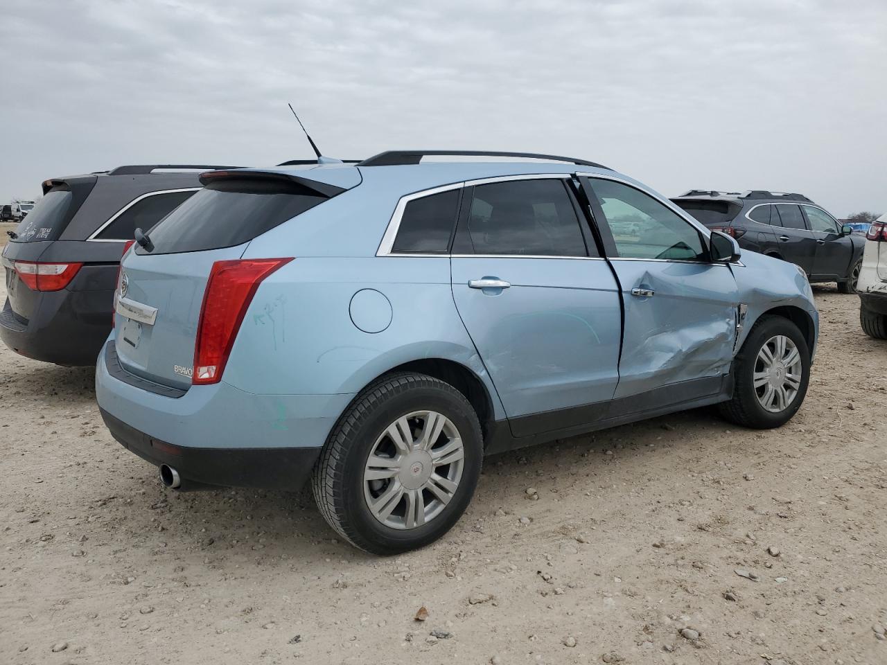 2011 Cadillac SRX VIN 3GYFNGEY9BS680389 Copart auction photo, side damage thumbnail 3