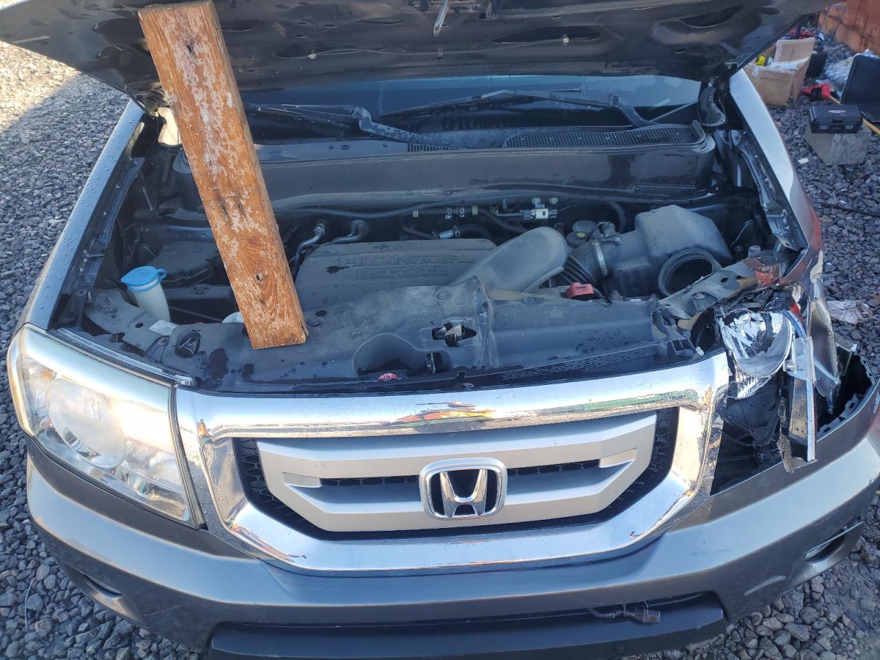 2011 Honda Pilot VIN 5FNYF4H59BB093209 Copart auction photo, front end damage thumbnail 12