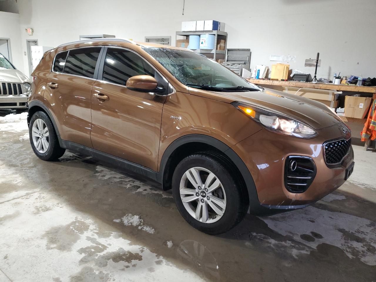 2017 KIA Sportage VIN KNDPMCAC7H7032220 Copart auction photo, rear end damage thumbnail 4