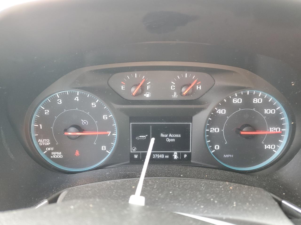 2021 Chevrolet Equinox VIN 3GNAXHEV3MS142349 Copart auction photo, rear end damage thumbnail 9