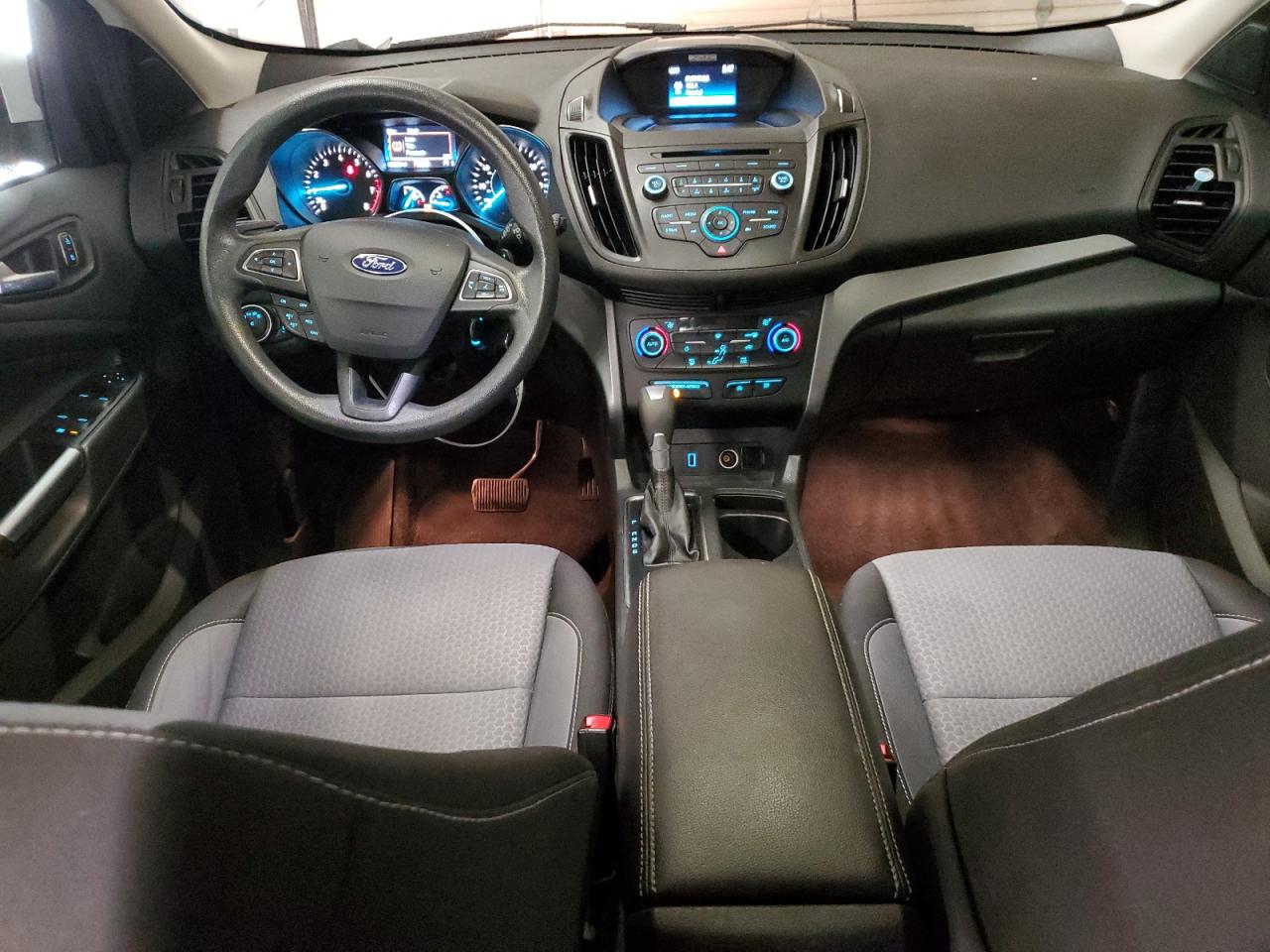 2017 Ford Escape VIN 1FMCU9G92HUB31358 Copart auction photo, front end damage thumbnail 8